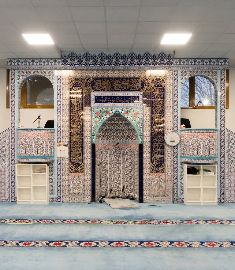Intérieur de la mosquée